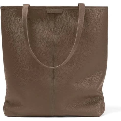 Leatherology Uptown Vertical Leather Tote