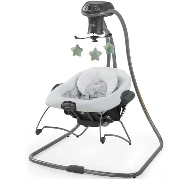 Graco Simple Sway 2-in-1 Baby Swing and Bouncer