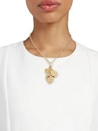 Foundrae Vivacity 18k & 0.28 Tcw Diamond Pendant Necklace - Yellow Gold | Editorialist