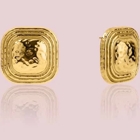 Oma Gold Sculptural Earrings