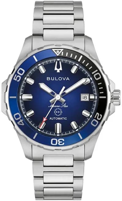 Bulova Marine Star Stainless Steel Men's Watch