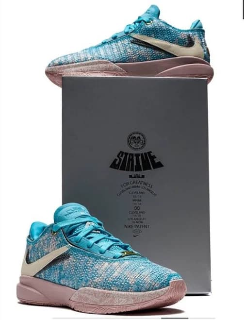 Nike Lebron 20 XX ASW All Star Blue Coconut Blue Lightning Mens Size 9