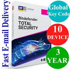 Bitdefender Total Security 10 Device 3 Year US & CA | eBay
