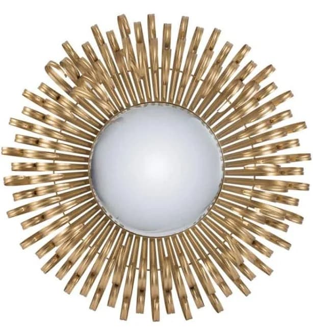 Sunburst Design Wall Mirror