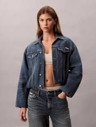 Denim Bubble Jacket | Calvin Klein