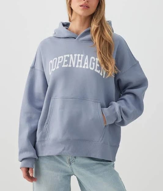 Ardene Women's Oversized Graphic Hoodie