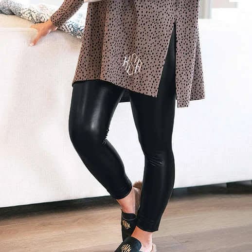 Faux Leather Leggings