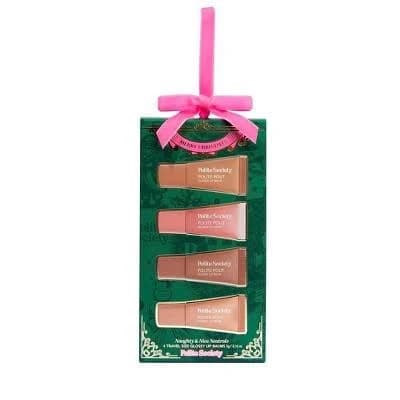 Polite Society Naughty & Nice Neutrals Travel Size Glossy Lip Balms