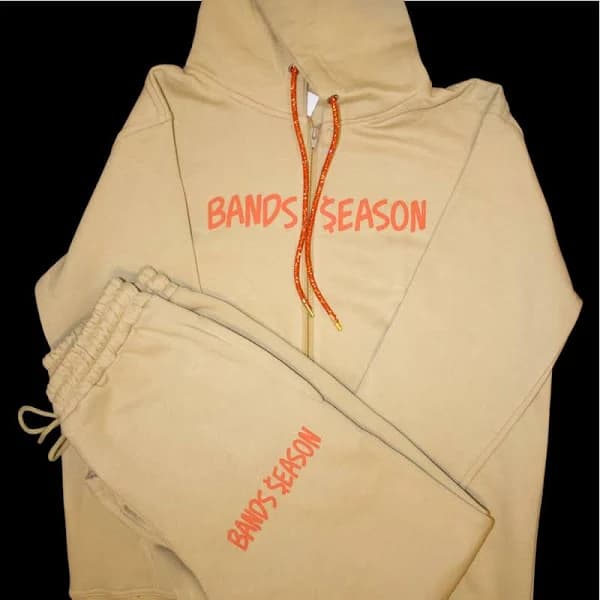 Zip Up Hoodie and Drawstring Sweat Suit
