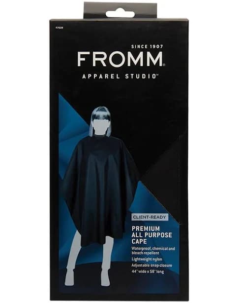 Premium All Purpose Salon Cape - Black