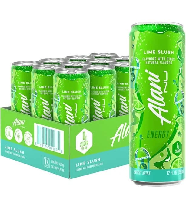 Alani Nu Energy Drink - Case / Lime Slush LTO