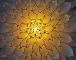 Handmade Giant Flower Floor Lamp: Elegant Home Lighting Decor - Etsy