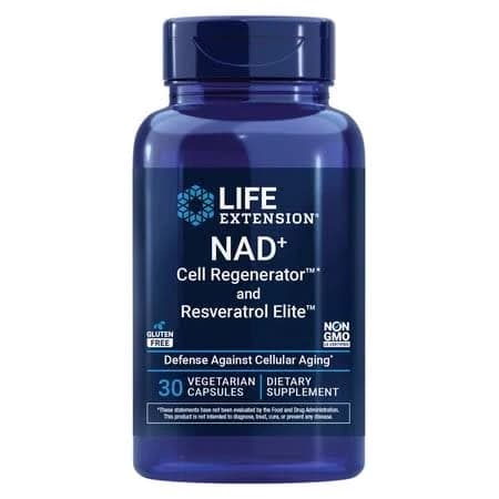 Life Extension NAD+ Cell Regenerator and Resveratrol Elite