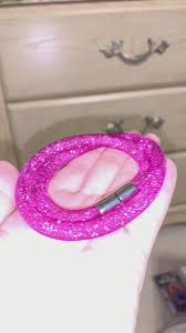 Swarovski | Jewelry | Swarovski Purple Stardust Bracelet Choker | Poshmark