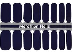 French Navy Nail Wraps