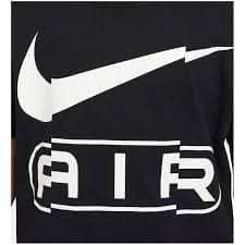 Boy's T-shirt with short sleeves NIKE-G NSW TEE BOY AIR-010 BLACK | EXIsport Eshop EU