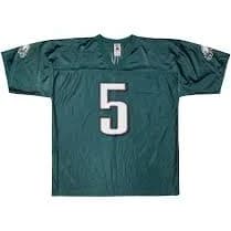 NFL X NFL Philadelphia Eagles Mens Jersey Green USA V-Neck XL