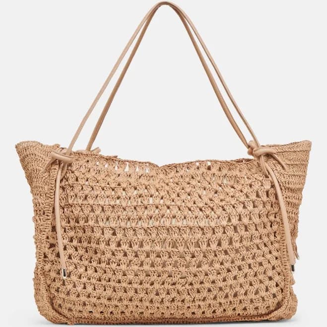 Dolce Vita Ravello Raffia Tote Bag