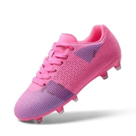 Dream Pairs Boys Girls Soccer Cleats Kids Football Shoes Toddler/Little Kid/Big Kid Sdso224k Red Size