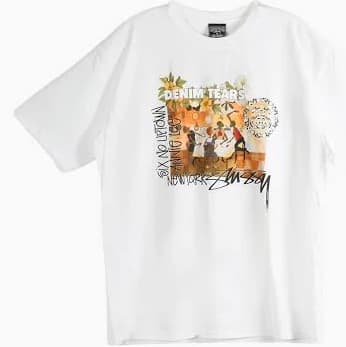 Denim Tears Men's x Stussy Annie Lee Tee
