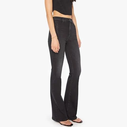 Mother The Drama Spiked Hair Art Flair Jeans