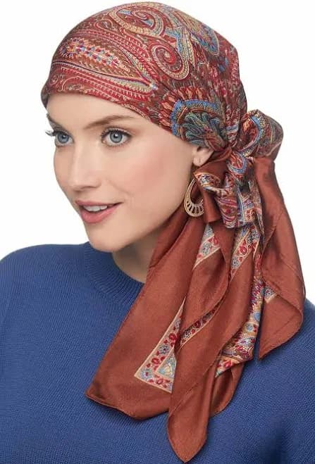 Silk Head Scarf