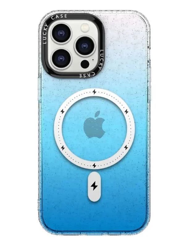 Bene Glittered Silicone MagSafe Case for iPhone Series 12, 13 & 14