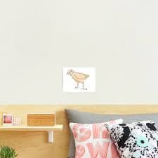 Chicken with a Helmet" Art Print for Sale by Ardys | Redbubble