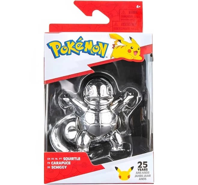 Pokemon 25th Celebration Squirtle Figure