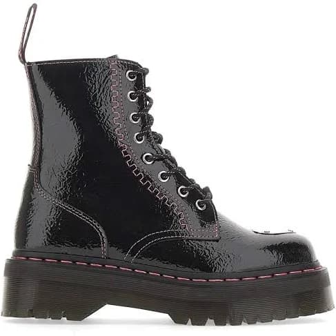 Dr. Martens Women's Jadon TP Heart-plaque Platform Boots