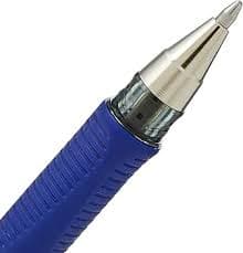 Pilot BPS-GP-M-L Pack of 12 Ballpoint Pens Medium Point Blue Ink Transparent Barrel with Non-Slip Grip and Cap : Amazon.com.be: Office Products