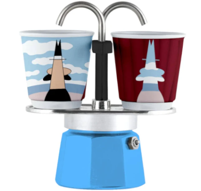 Bialetti Mini Express Magritte Moka Set