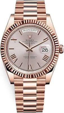Rolex Day-Date 40mm Everose Gold Men's 228235