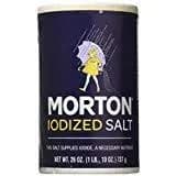 Morton Iodized Salt, 26 oz (4 Pack)