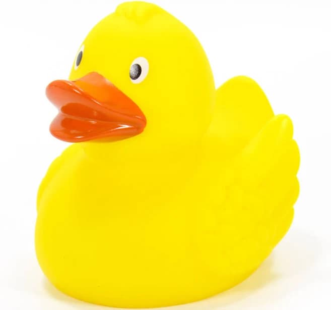 Bright Yellow Rubber Duck