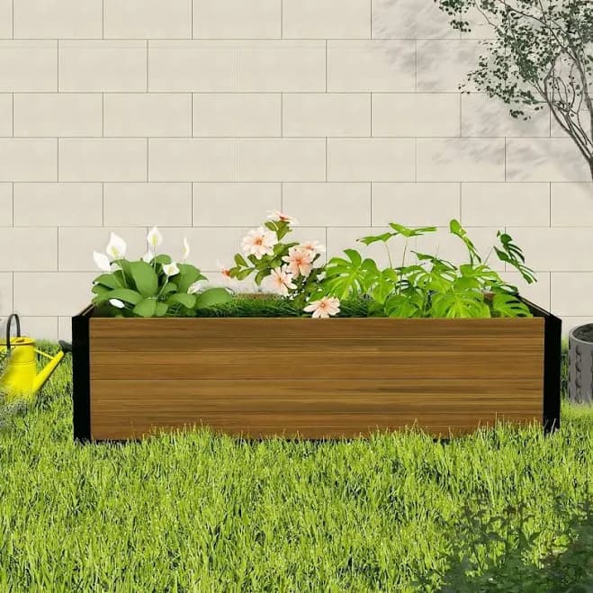 mondaria 4 ft. x 2 ft. Raised Garden Bed