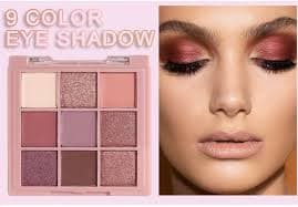 Amazon.com : CAKAILA 9 Colors Colorful Eyeshadow Palette Makeup,Rose Gold Brown Purple Nude Matte Shimmer Neutral Eye Shadow Powder Palette,Naturing-Looking Long Lasting Waterproof : Beauty & Personal Care