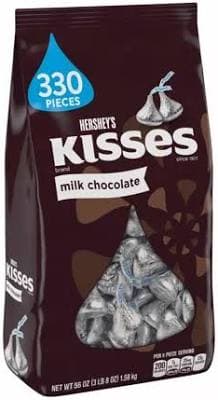 Hershey's Kisses Milk Chocolates 56oz Bag