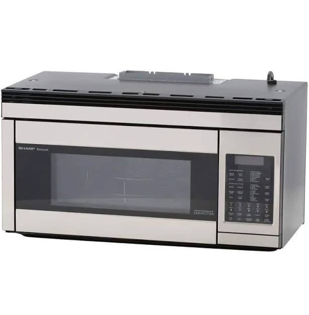 Sharp 1.1 Cu. Ft. Stainless Steel Over the Range Microwave r1874ty
