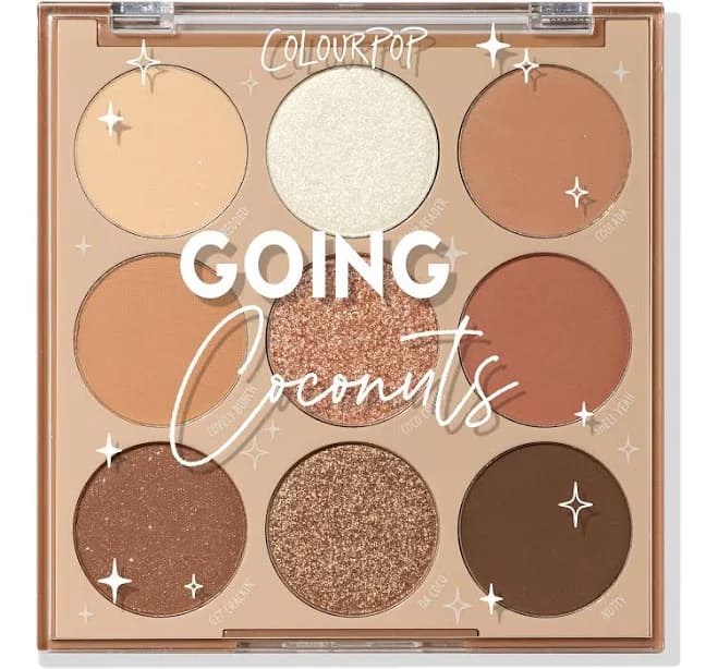 Colourpop Going Coconuts Eye Shadow Palette