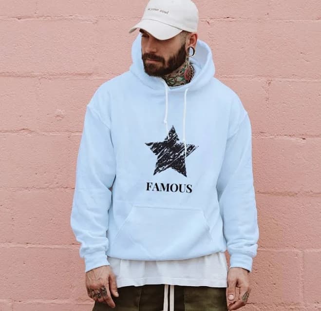 Retro Star Graphic Hoodie