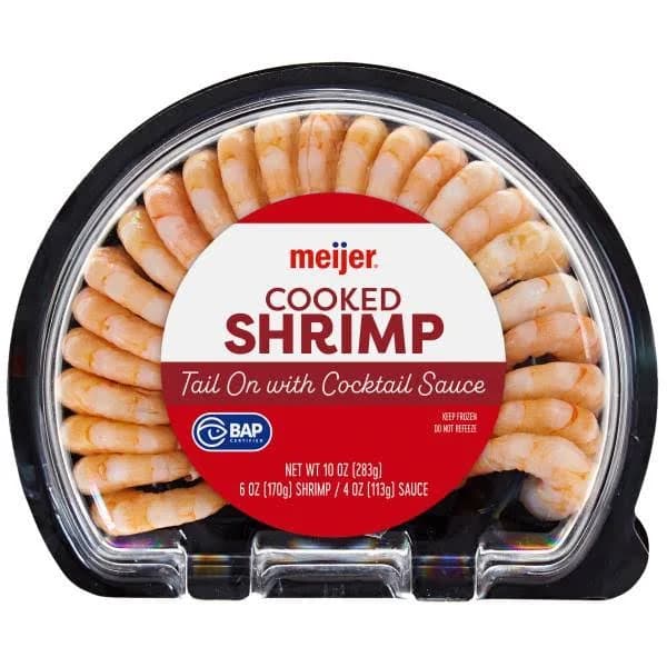 SeaMazz Cooked Shrimp Ring with Cocktail Sauce