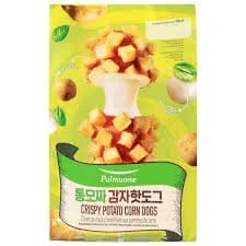 Pulmuone Potato and Mozzarella Corn Dogs