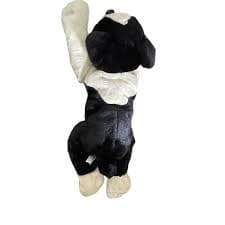 Best Made Toys Boston Terrier Black White 31”Plush Stuffed Animal Toy RARE
