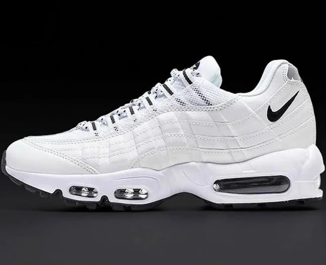New Nike Air Max 95 White/Black Men's shoes