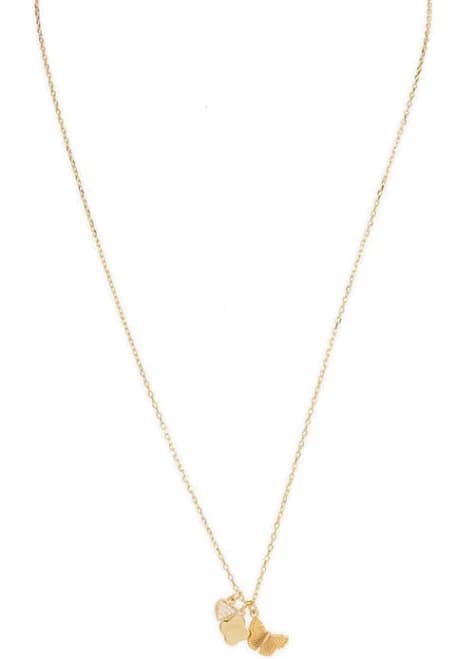 Argento Vivo Women's Sterling Silver Butterfly Charm Necklace