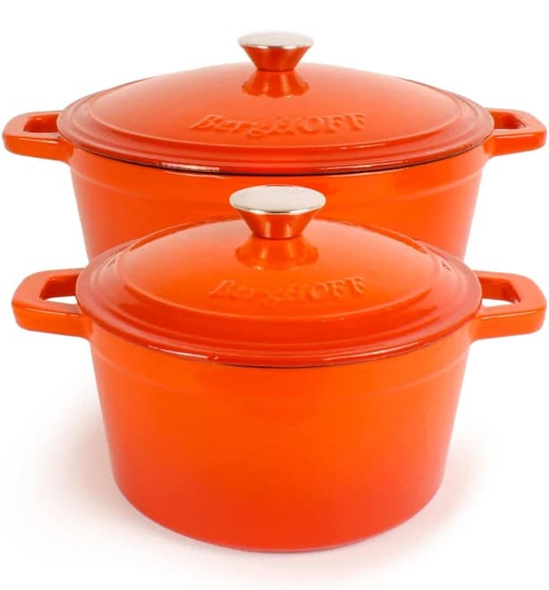 BergHOFF Neo 4Pc Cast Iron Cookware Set