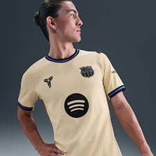 Robert Lewandowski Barcelona 2025/26 Match Away Men's Nike Dri-FIT ADV Soccer Jersey. Nike.com