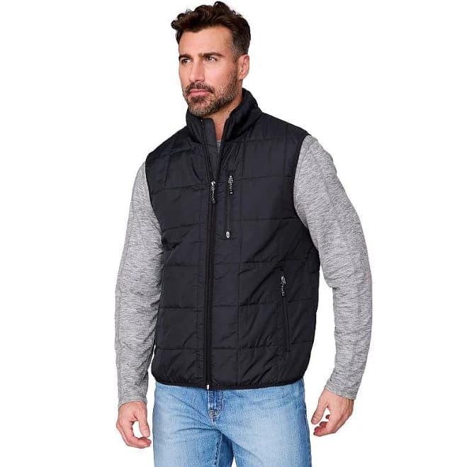 Free Country Men's Maple Creek IV Box Quilted Puffer Vest