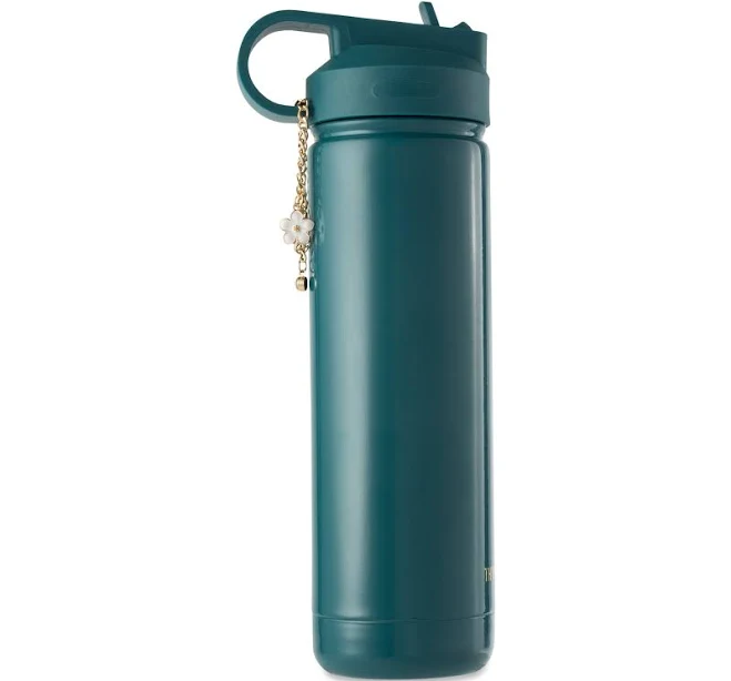 Thyme & Table 26 fl oz Water Bottle with Straw Lid